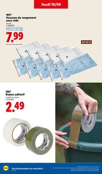 Promo Ruban dans le catalogue Lidl du moment à la page 50