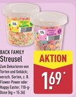 Streusel von Back Family im aktuellen ALDI Nord Prospekt für 1,69 €