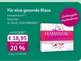 Femannose F Granulat Angebote von Femannose bei mea - meine apotheke Freital für 18,95 €