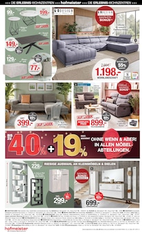 Couch im hofmeister Prospekt "WIR LIEBEN EINRICHTEN MIT EUCH!" mit 12 Seiten (Stuttgart)