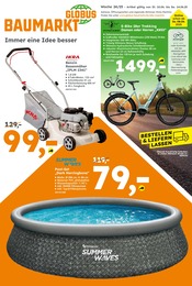 Globus-Baumarkt Prospekt für Gries mit 17} Seiten Globus-Baumarkt Prospekt für Gries: "Immer eine Idee besser", 17 Seiten, 08.06.2025 - 14.06.2025