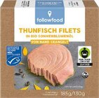 Thunfisch Filets in Bio Sonnenblumenöl Angebote von followfood bei EDEKA Dorsten für 2,49 €