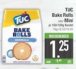 Bake Rolls oder Mini von TUC im aktuellen EDEKA Prospekt für 1,25 €