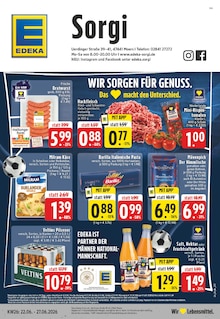 Aktueller EDEKA Prospekt für Moers und Ungebung, Seiten zum blättern EDEKA Prospekt Aktuelle Angebote mit Seiten in Moers und Umgebung