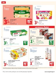 Prix et réduction Yaourt dans le prospectus Auchan Hypermarché en cours Offre Yaourt dans le catalogue Auchan Hypermarché du moment à la page 8