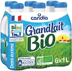 Lait Bio Demi-Écrémé Grandlait - CANDIA dans le catalogue Supermarchés Match