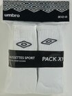 Chaussettes de tennis - UMBRO en promo chez Cora Colmar à 10,99 €