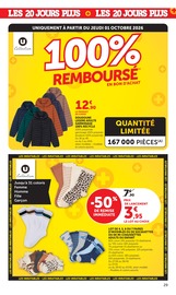 Chaussettes en promo dans le catalogue U Express à la page 29
