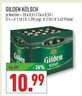 Kölsch Angebote von Gilden bei Marktkauf Pulheim für 10,99 €