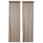 Aktuelle Gardinen Angebote bei IKEA in München Aktuelles Gardinenstore/Paar beige/mit Gardinenband Angebot bei IKEA in München ab 16,99 €