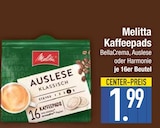 Kaffeepads im EDEKA Prospekt Kaffeepads von Melitta im aktuellen EDEKA Prospekt für 1,99 €