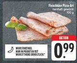 Fleischkäse Pizza-Art Angebote bei EDEKA Hoyerswerda für 0,99 €