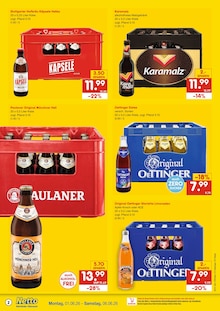 Bier im aktuellen Netto Marken-Discount Prospekt (Albstadt) Bier im Netto Marken-Discount Prospekt "DER ORT, AN DEM DU IMMER AUSGEZEICHNETE PREISE FINDEST." mit 6 Seiten (Albstadt)