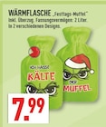 Marktkauf Wuppertal - Wärmflasche 'Festtags-Muffel' Angebot im Prospekt Wärmflasche 'Festtags-Muffel' bei Marktkauf im Wuppertal Prospekt für 7,99 €