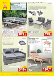Netto Marken-Discount Gartenliege im Prospekt Netto Marken-Discount Gartenliege im Prospekt