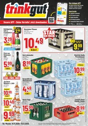 Warsteiner im Trinkgut Prospekt in Krefeld Aktueller Trinkgut Prospekt mit Warsteiner, "Aktuelle Angebote", Seite 1