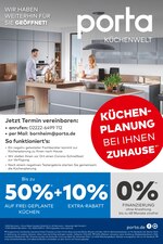 porta Möbel Prospekt für Frechen mit 1 Seiten porta Möbel Prospekt für Frechen: "Küchenplanung bei Ihnen Zuhause", 1 Seiten, 10.04.2021 - 17.04.2021
