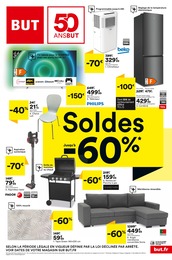 Catalogue But à Vaujours, avec 12 pages Prospectus But à Vaujours, "Soldes jusqu'à -60%", 12 pages, 21/06/2022 - 19/07/2022