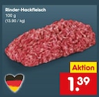 Rinder-Hackfleisch Angebote bei Netto Marken-Discount Weiden für 1,39 €