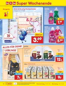 Katzenfutter im Netto Marken-Discount Prospekt "Aktuelle Angebote" mit 61 Seiten (Moers)