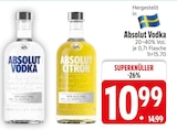 Vodka von Absolut im aktuellen EDEKA Prospekt für 10,99 €