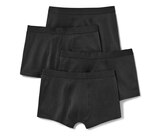 Tchibo im Supermarkt - 4 Slipboxer, schwarz Angebot im Prospekt 4 Slipboxer, schwarz bei Tchibo im Supermarkt im Prospekt "" für 19,99 €