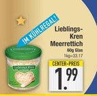 Lieblings-Kren Meerrettich im EDEKA Prospekt Lieblings-Kren Meerrettich von im aktuellen EDEKA Prospekt für 1,99 €