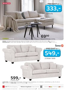 Sofa im aktuellen XXXLutz Prospekt (Heidelberg) Sofa im XXXLutz Prospekt "10.000e ARTIKEL DAUERHAFT GÜNSTIG!" mit 24 Seiten (Heidelberg)