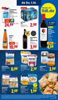 Olivenöl im aktuellen Lidl Prospekt (Essen) Olivenöl im Lidl Prospekt "LIDL LOHNT SICH" mit 73 Seiten (Essen)