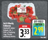 Erdbeeren Angebote von Gut & Günstig bei E center Plauen für 2,99 €