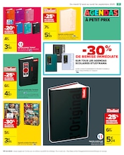 Agenda Angebote im Prospekt "LA RENTRÉE À PETIT PRIX" von Carrefour auf Seite 9