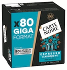 Capsules de café alu x80 Espresso classique n°7 à Intermarché dans Saint-Maurice-l'Exil