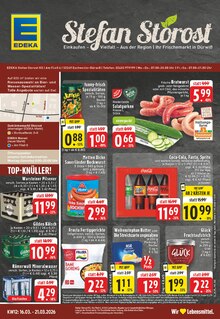 Bier im EDEKA Prospekt "Aktuelle Angebote" mit 28 Seiten (Eschweiler)