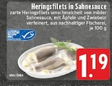 Heringsfilets in Sahnesauce bei EDEKA im Wachtendonk Prospekt für 1,19 €