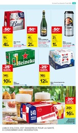 Offre Heineken dans le catalogue Carrefour Market du moment à la page 43