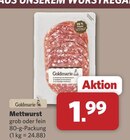 Aktuelles Mettwurst grob Angebot bei combi in Bielefeld ab 1,99 €