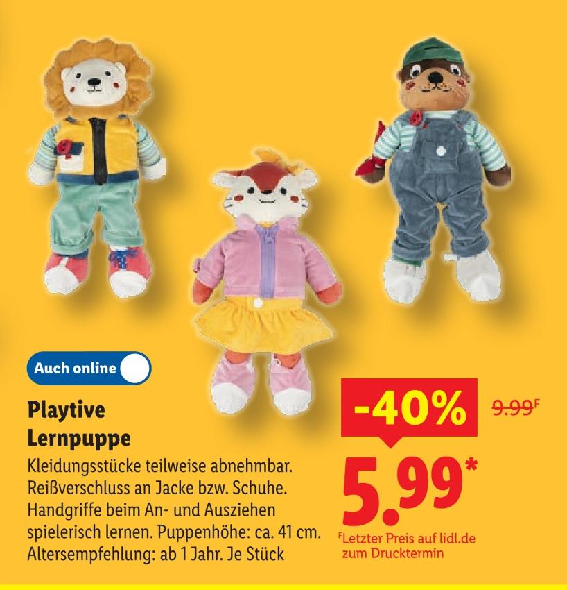 Playtive Lernpuppe