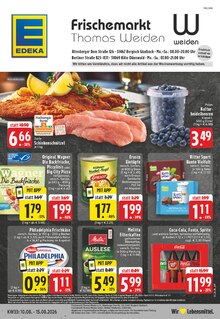 Aktueller EDEKA Prospekt "Aktuelle Angebote" für Bergisch Gladbach Aktueller EDEKA Prospekt für Bergisch Gladbach mit Seiten