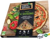 PIZZA 4 SAISONS - CARTE NATURE - NaturéO à Neuilly-sur-Seine PIZZA 4 SAISONS - CARTE NATURE en promo chez NaturéO Neuilly-sur-Seine à 5,99 €