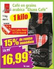 Promo Café en grains arabica Elsass Café à 16,99 € dans le catalogue Norma à Valentigney