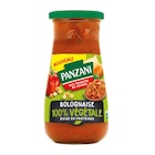 Sauce bolognaise végétale - PANZANI dans le catalogue Carrefour
