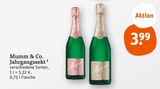 Jahrgangssekt Angebote von Mumm & Co. bei tegut Aalen für 3,99 €