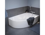 Baignoire gain de place droite "Caspia" L.150 x l. 90 cm en promo chez Brico Dépôt Blois à 119,00 €
