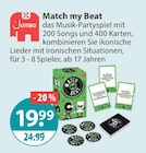 Match my Beat im V-Markt Prospekt Match my Beat von Jumbo im aktuellen V-Markt Prospekt für 19,99 €