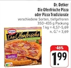 Die Ofenfrische Pizza bei EDEKA im Prospekt "" für 1,99 €