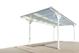 Aluminium Flachdach Carport Helsinki Angebote von WESTMANN bei Netto Marken-Discount Frankfurt für 829,99 €