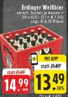 Weißbier Angebote von Erdinger bei E center Duisburg für 13,49 €