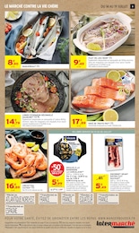Prix et réduction Crevettes dans le prospectus Intermarché Hyper en cours Offre Crevettes dans le catalogue Intermarché Hyper du moment à la page 9