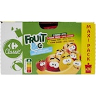 Gourdes aux fruits Fruit&Cie "Maxi Pack" à Carrefour dans Villeurbanne