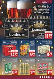 Aktueller EDEKA Prospekt mit Krombacher, "Aktuelle Angebote", Seite 21